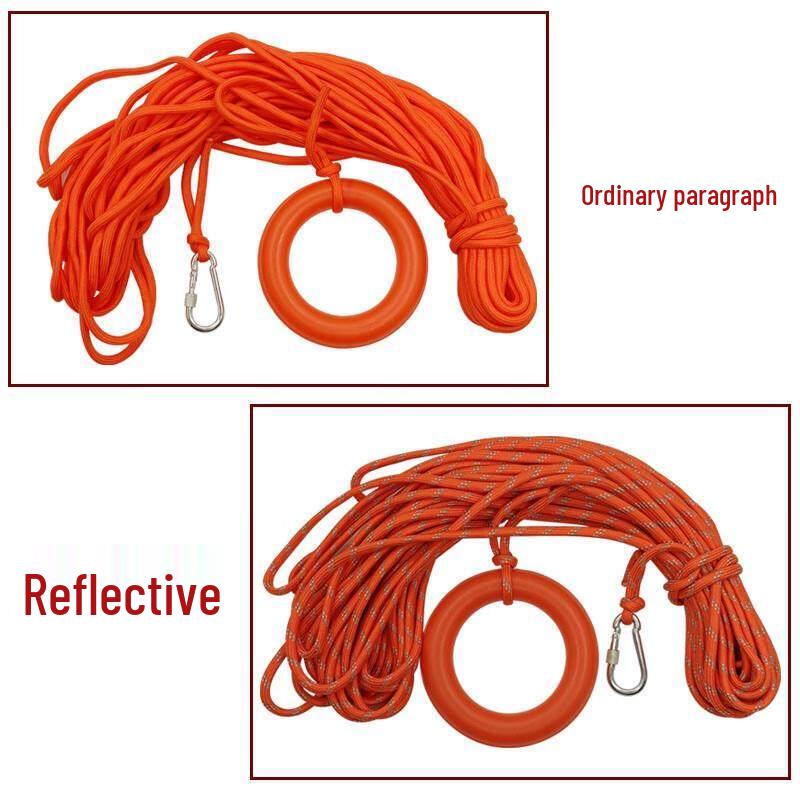 Orange Floating Lifesaving Rope