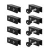 Sliding Security Window Lock with Key Adjustable Window Lock Security Window Stoppers for Patio Bedroom Home and Office