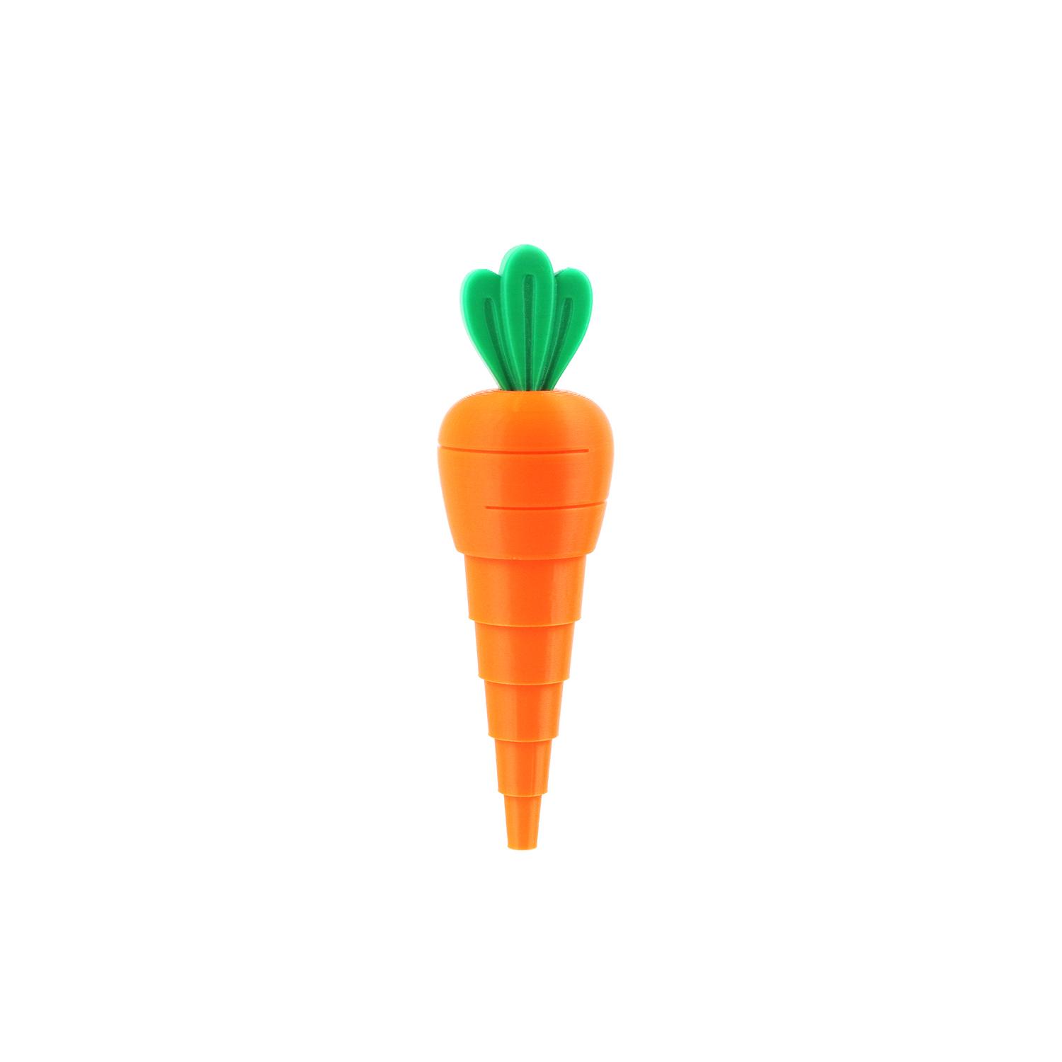 3D printing decompression radish, decompression toy spiral cone small toy, expandable, 3D printing technology OneSize