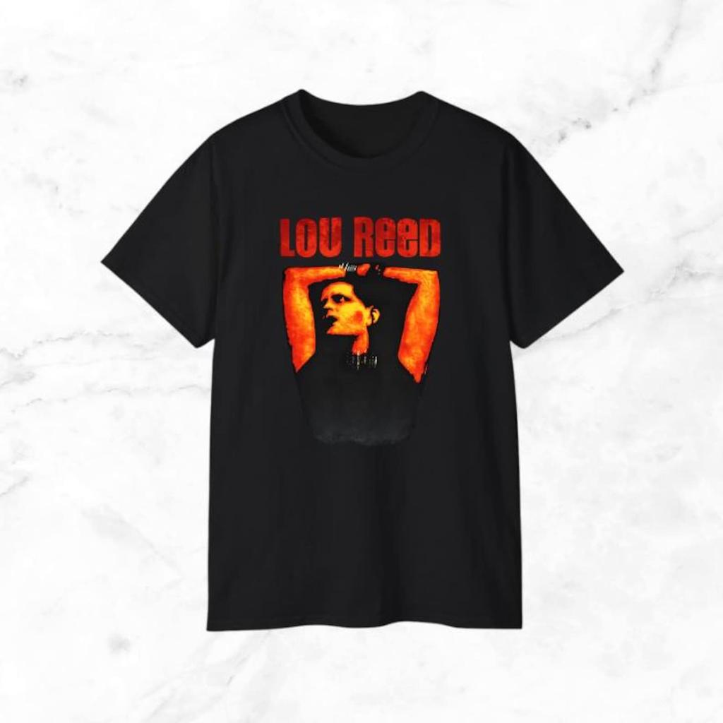Lou Reed Rock 'N' Roll Animal T-Shirt | Unisex Baumwoll-Konzert-T-Shirt