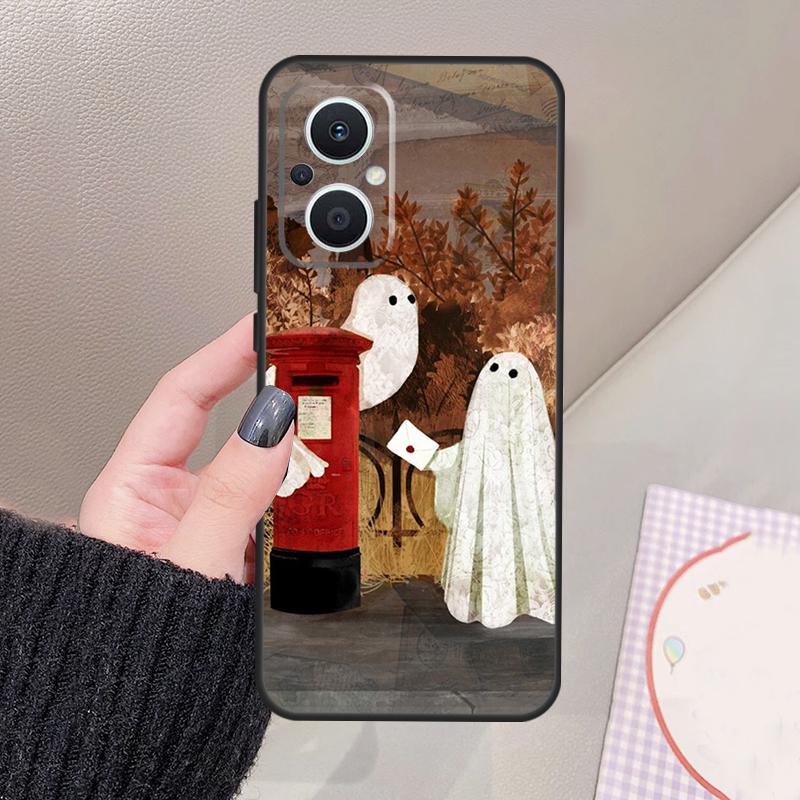 Ghosts Funny Funda For OPPO Reno 12 14 13 11 10 Pro 11F 12F 13F 14F 7 8 Lite OPPO Find X6 X5 X8 X9 Pro Case