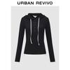 UR Women's Playful Color-block Hooded Long Sleeve Tee