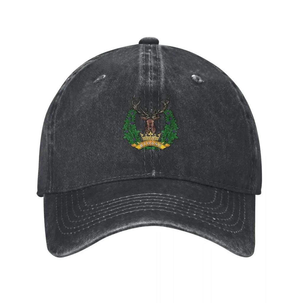 GORDON HIGHLANDERS Baseball Cap Winter Hat Luxury Hat Golf Sailor Cap for Unisex Womens Hats For The Sun Unisexs