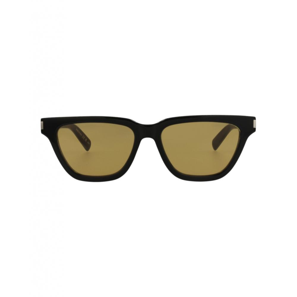 

Saint Laurent Cat Eye Frame Acetate Sunglasses black black yellow