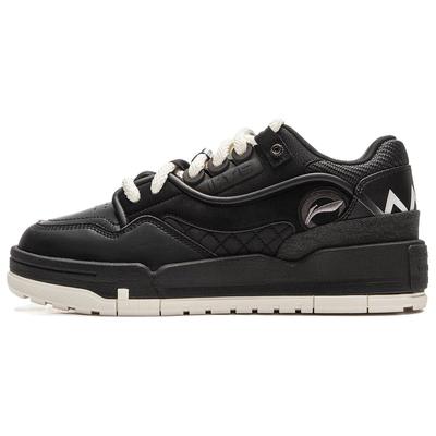 001 BTC Low Top Skateboard Shoes Men's Black AGCV383-5