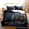 Gioco Anime Project Zero Comodo Piumone Copripiumino Federa Set Biancheria da Letto Decorazione Camera da Letto Bambini Tessile per la Casa