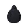 Anta Flag Emblem Logo Woven Hooded Jacket Series Men Jackets Black 152130601-3