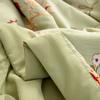 New Class A Cotton And Linen Double Layer Summer Quilt With Soybean Fiber Air Conditioning Quilt Printed Double Cooling Blanket