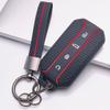 Silicone Smart Key Fob Cover for Chery Jaecoo 5 J5 J7 Tiggo 9 Arrizo 8 OMODA 5 with Keychain Honeycomb Texture Shockproof Smart Remote Key Protector