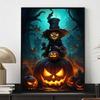 5D Diamond Painting Halloween Fantasy Dark Style Decoration DIY Full Diamond Mosaic Inlaid Cross Stitch Set Gift