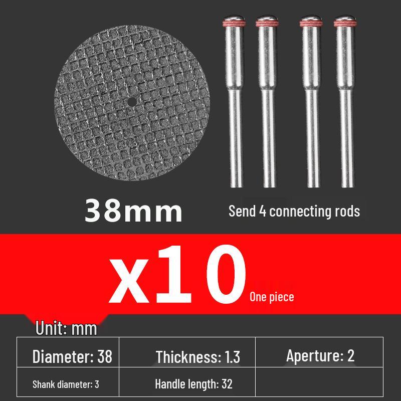 Mini Angle Grinder Blades - Resin Cutting Discs & Grinding Wheels for Stainless Steel