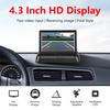 4.3 Inch Foldable Car Monitor TFT LCD Display Cameras Reverse Camera Parking System for NTSC PAL