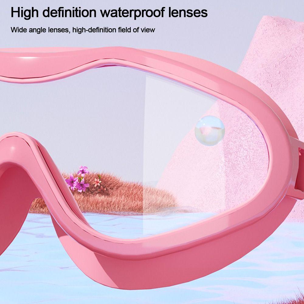 Vodotěsné brýle proti zamlžování pro dospělé Široké zorné pole Plavecké brýle Outdoorové sportovní plavecké potřeby