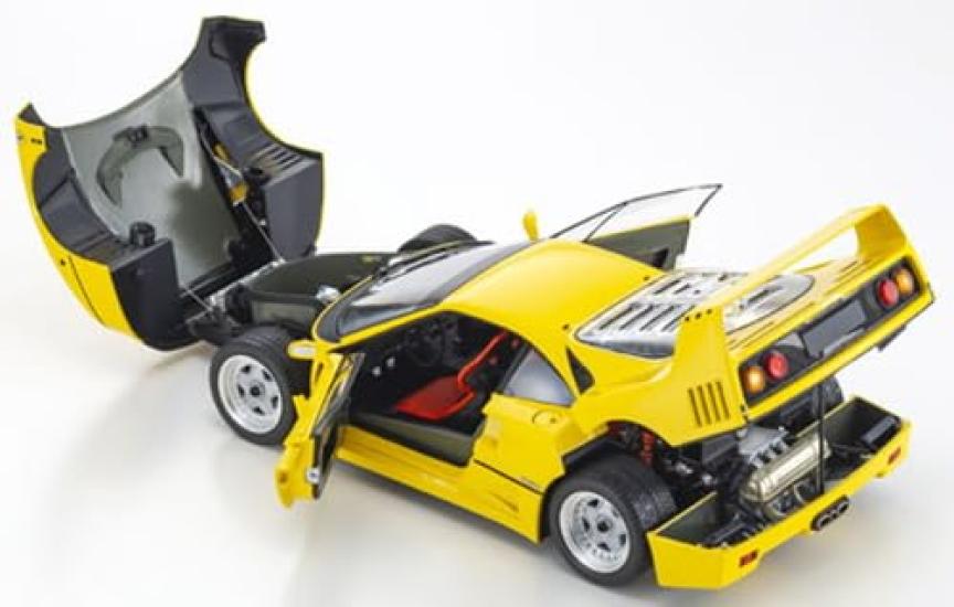 Kyosho Original Scale Ferrari F40 Yellow Finished Product KS08416Y 1/18