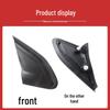 Compatibel Driehoeksplaatje voor Spatbord voor Peugeot 2008 (9678382180, 9678381080, 9814033380)