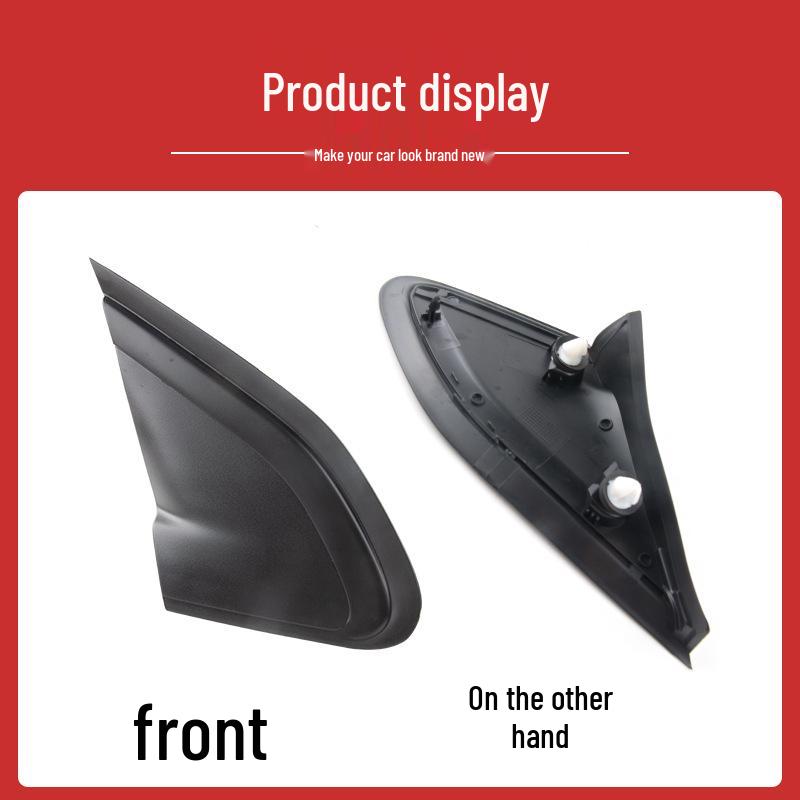 Compatibel Driehoeksplaatje voor Spatbord voor Peugeot 2008 (9678382180, 9678381080, 9814033380)