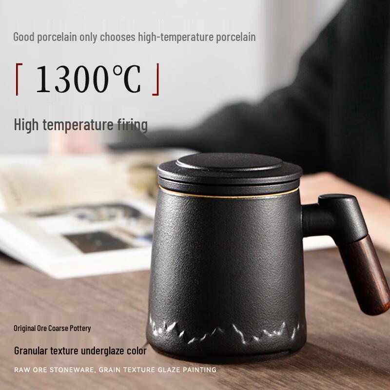 Ceramic Tea Cup with Infuser Gift Set