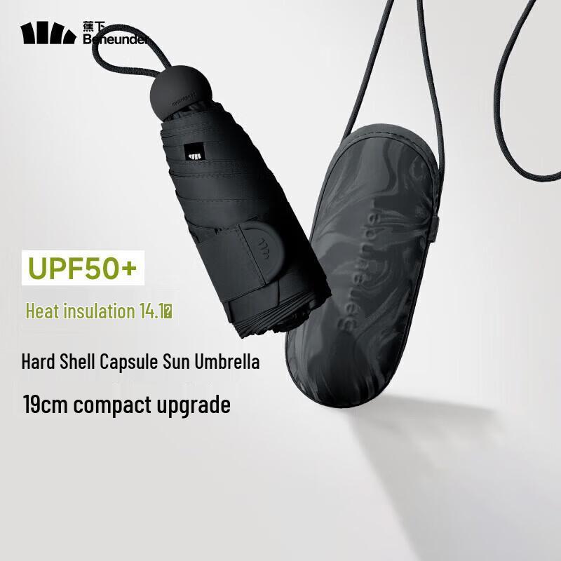 Beneath 5-Fold UV Protection Capsule Umbrella