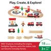 BRIO Fire Rescue Set 33815, for ages 3 and up. [Toy, Wooden Toy, Wooden Rail, Rail Set, Gift (Birthday/Christmas)]