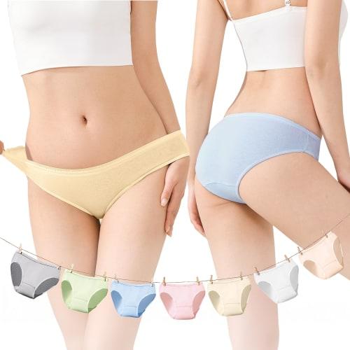 Travelcare Disposable Panties, Women's Underwear Set, 100% Cotton, Hygienic, Individually Wrapped, Convenient for Disaster Preparedness, Travel, Hospi