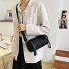 Rhombus indentation temperament simple small fresh shoulder messenger bag spring and summer cylinder bag fashion