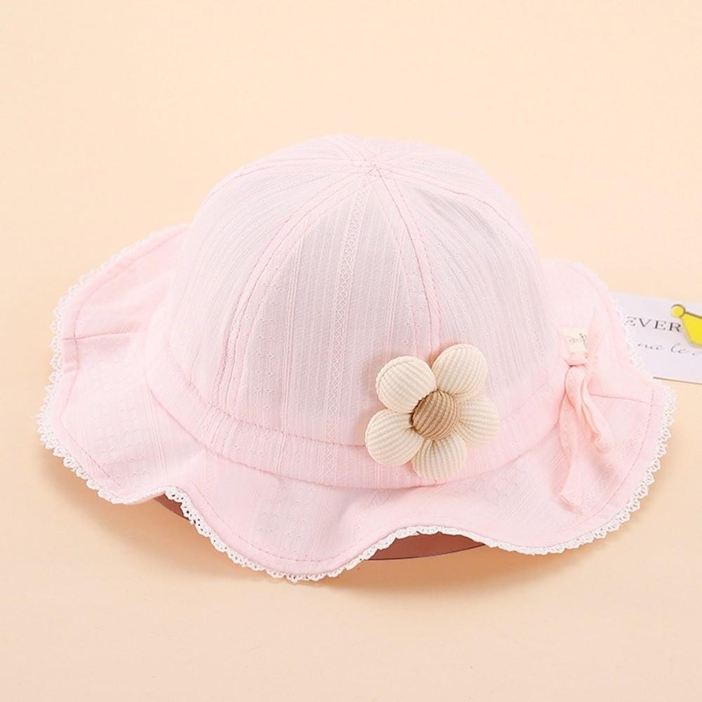 Sun Protection Infants Bonnets Breathable Baby Sun Hat Cute Fisherman Hat  Spring Autumn