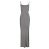 Skims Kardashian Yi Mengling same Spice Girl Threaded Suspender Dress Women's Halter Skinny Hip Wrap Long Skirt