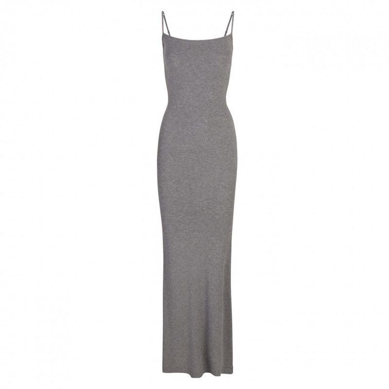 Skims Kardashian Yi Mengling same Spice Girl Threaded Suspender Dress Women's Halter Skinny Hip Wrap Long Skirt