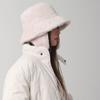 Solid Color Winter Fisherman Hat Anti-cold Plush Bucket Cap Ear Protection Cap  Outdoor