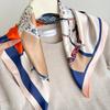 111% Mulberry Silk 71 Square Scarf, New Sky City Professional Decorative Scarf, Commuting To Work Versatile Silk Scarf