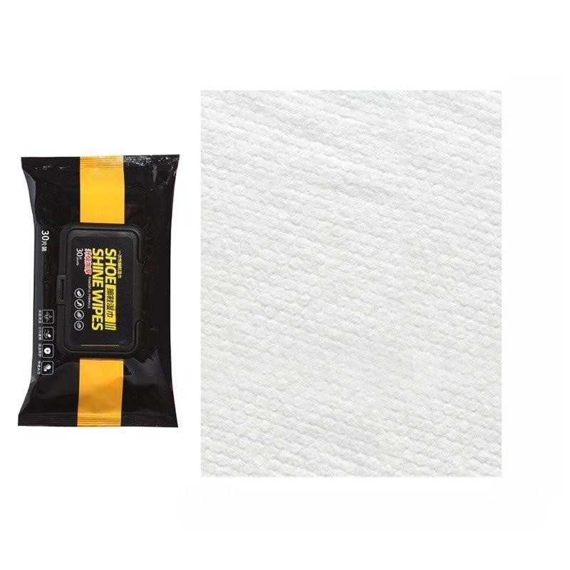 Shoe Cleaning & Polishing Wipes for Stain & Yellowing Removal - Travel-Friendly & Disposable for White Shoes