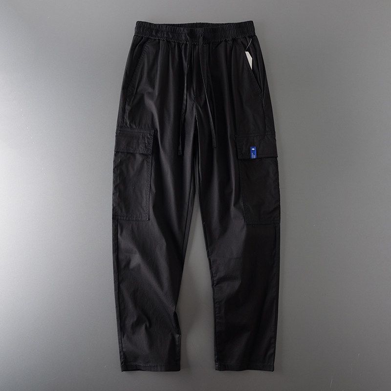 Foreign Trade Original Last Order Cut Label Mountain Style Functional American Style Overalls Men s Summer Thin Pants Export Men s Casual Pants Black XL