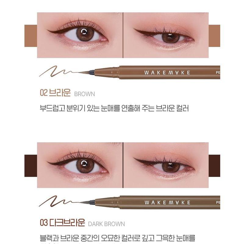 WAKEMAKE - Any-Proof Pen Eyeliner Renewal - 3 Colors
