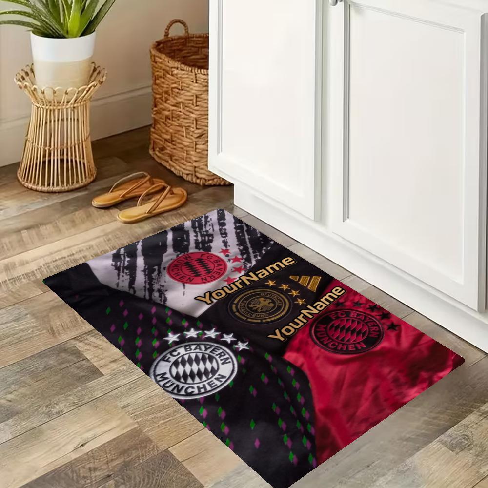 Bayern Munich Customize Your Name Kitchen Rug Runner Rug Laundry Mat Hallway Entryway The Best Gift Choice