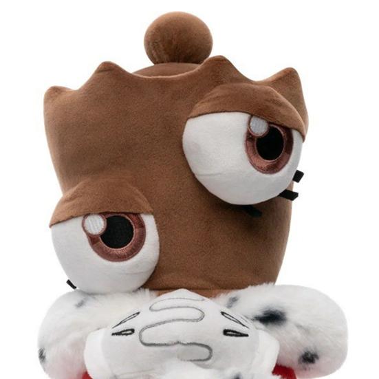 Circus Plush Toy Cartoon Character Stuffed Animal with Crown & Cape 21cm Soft Fantasy Animal Doll Birthday Gift for Kids Fans