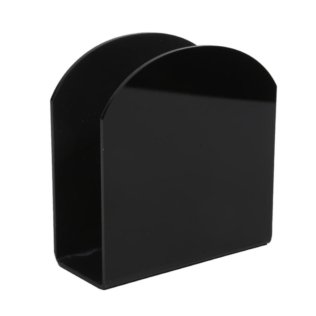 Akryl Serviettdispenser Holder Drikkebrett U-formet Gjennomsiktig Kleenexboks Serviettstativ for Lommetørkle Oppbevaringsstativ