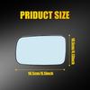 LH RH Mirror Glass Heated Blue For 2006 2007 2008 BMW 750I 750Li Base BM1325105