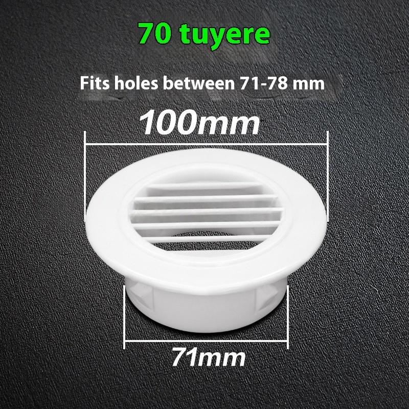 1 Piece Kitchen Bathroom Parts Air Vent Extract Valve Grille Air Conditioning Hole Cover Dust Plug Wall Ducting Decorative Cap