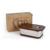 Food Grade SS304 Stainless Steel Lunch Box Air Tight Sealed Food Storage Containers Multifunctional Fresh Bento Box