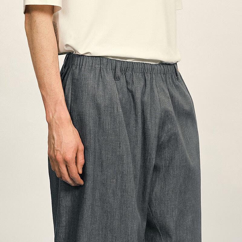 CROQUIS Men's Loose Fit Wide-Leg Jeans