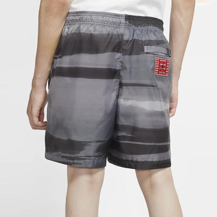 Jordan Legacy Casual Sports Breathable Printed Shorts Men Bottoms Grey CW0840-010