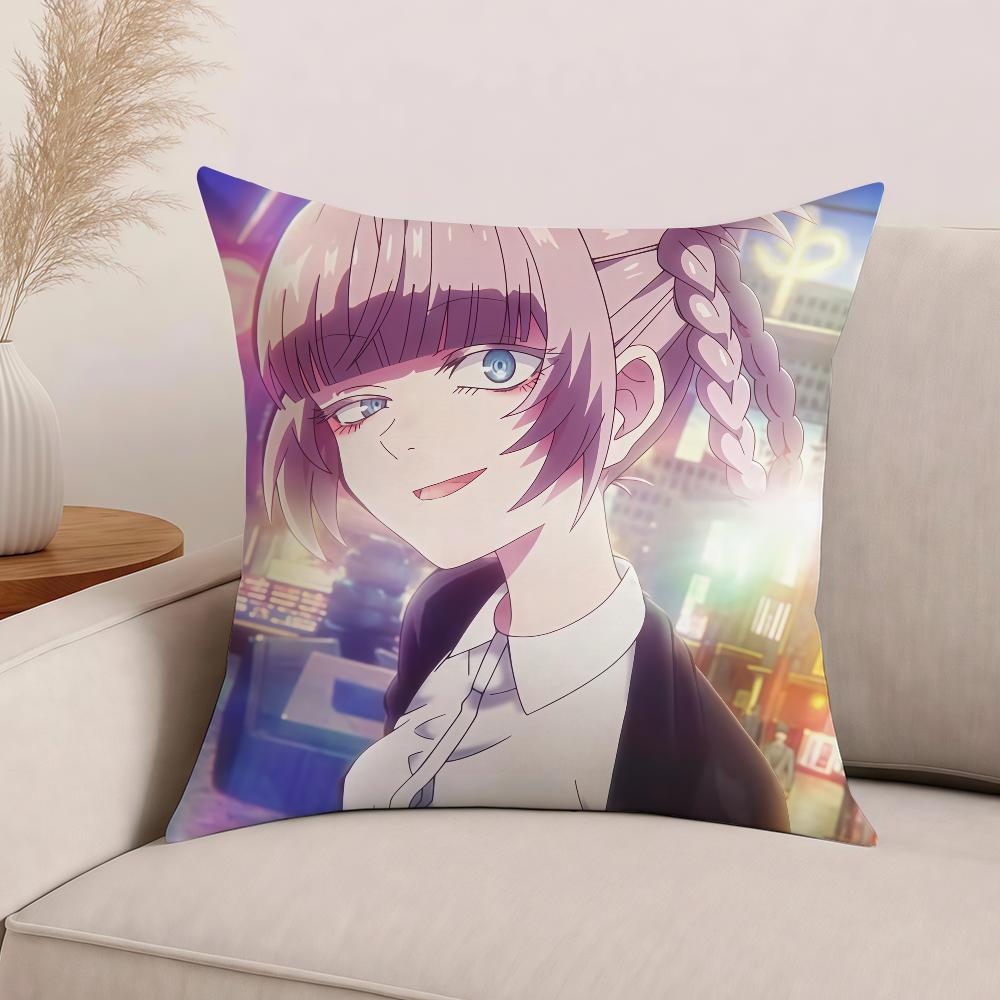 

Anime C-Call of the N-Night Nanakusa Pillow Case Office Cushions Suitable For Sofa Car Bedroom Decorative Cushion Cover 30cm x 30cm