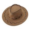 Fashion Simple Kids Cowboy Hat Western Child Cowgirl Hats Halloween & Birthday Costumes Accessories Holiday Decorations