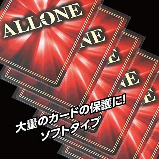 Allone Card Sleeve Perfect Fit Regular 6489mm 100 pieces set 2 First layer Protects cards from scratches dirt Normal Clear Trading ALGA-CSRGI12SET