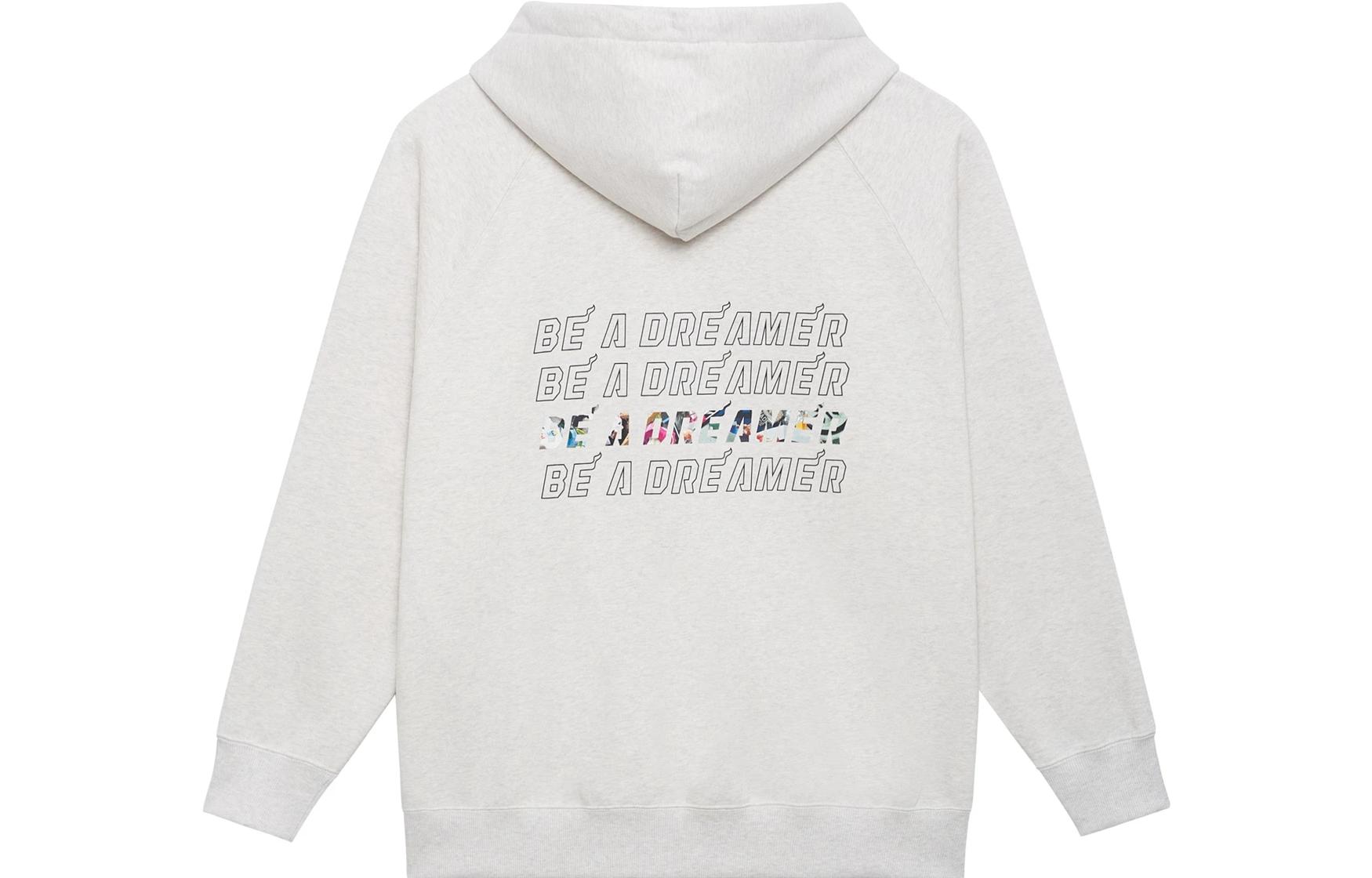 Li Ning Sweatshirts Unisex Gray Hooded Moderate Other AWDSI35-2 XXL