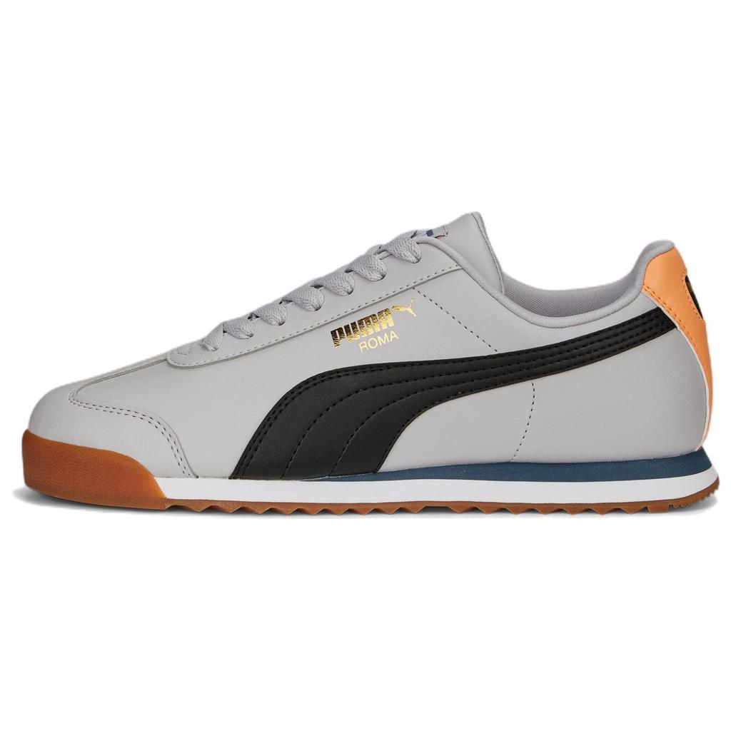 Puma Roma Basic Plus Marble Black Gum Unisex Sneakers Grey 369571-44
