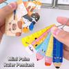 texture5Pcs Mini Palm Cartoon Ruler Set Straight Rulers Student Stationery Supplies for Kids Back To School Classroom