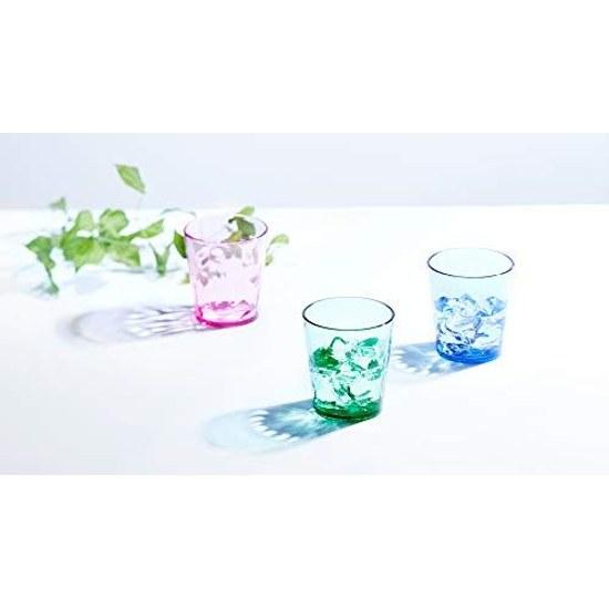 SCANDINOVIA 250ml Unbreakable Cup - Set 4 Glass Plastic High-Grade BPA Free Dishwasher Safe Stylish Bathroom
