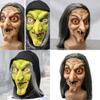 Halloween Hexenmaske Latex Horror Gesicht Kostüm Für Partydeko