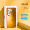 Luxury Magnetic AG Reflective Matte Plating Phone Case For Samsung Galaxy S26 Ultra S25 Plus Galaxy S24 For Magsafe Armor Cover
